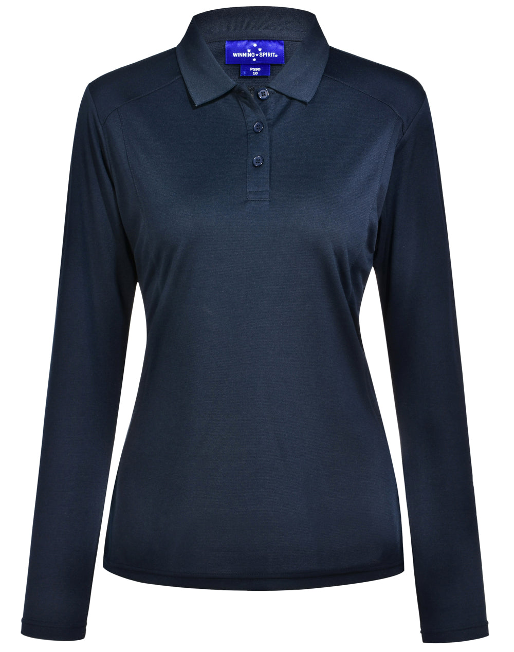 PS90 LUCKY BAMBOO LONG SLEEVE POLO Ladies