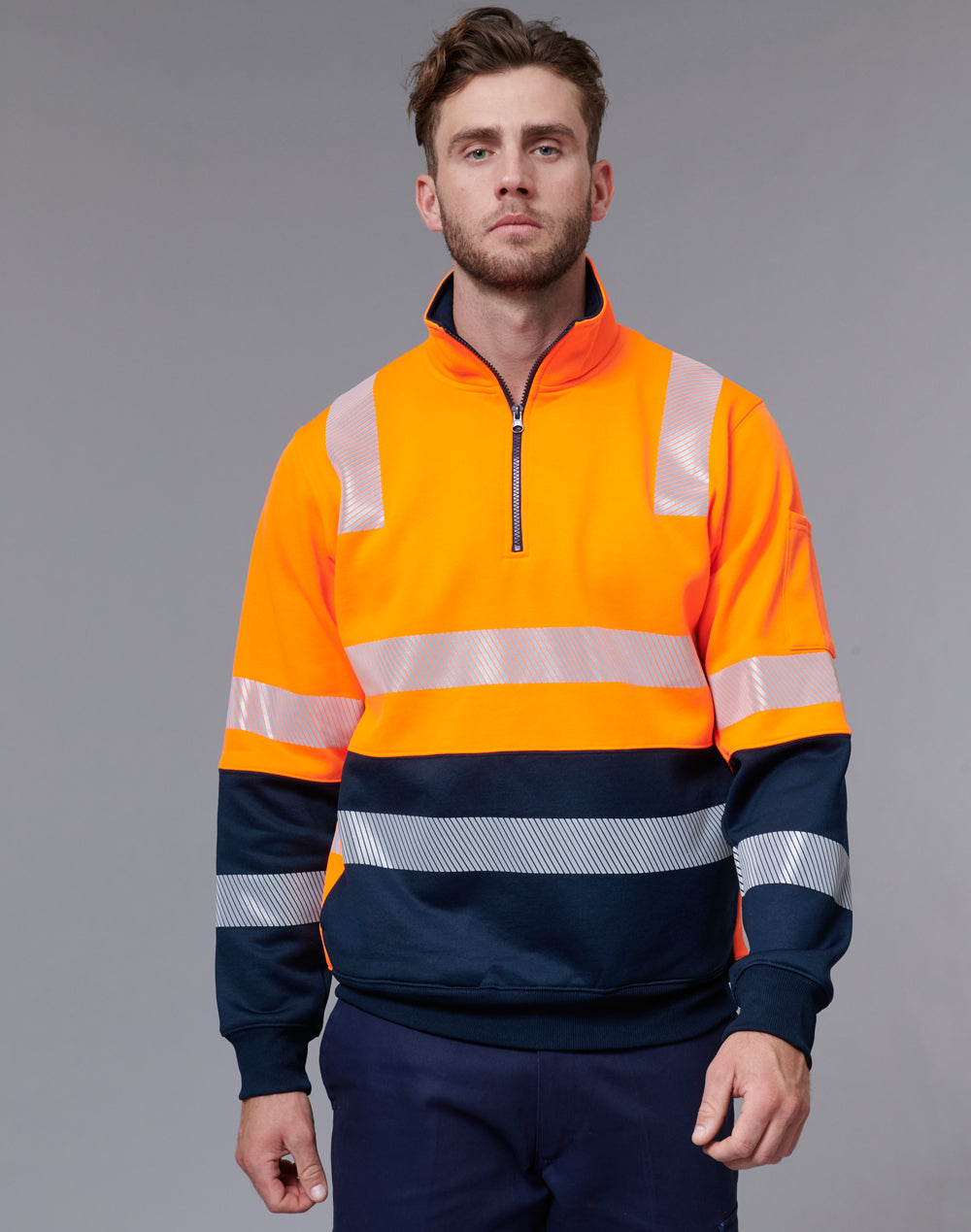 AIW SW32 Vic Rail Hi Vis Safety Jumper- Unisex