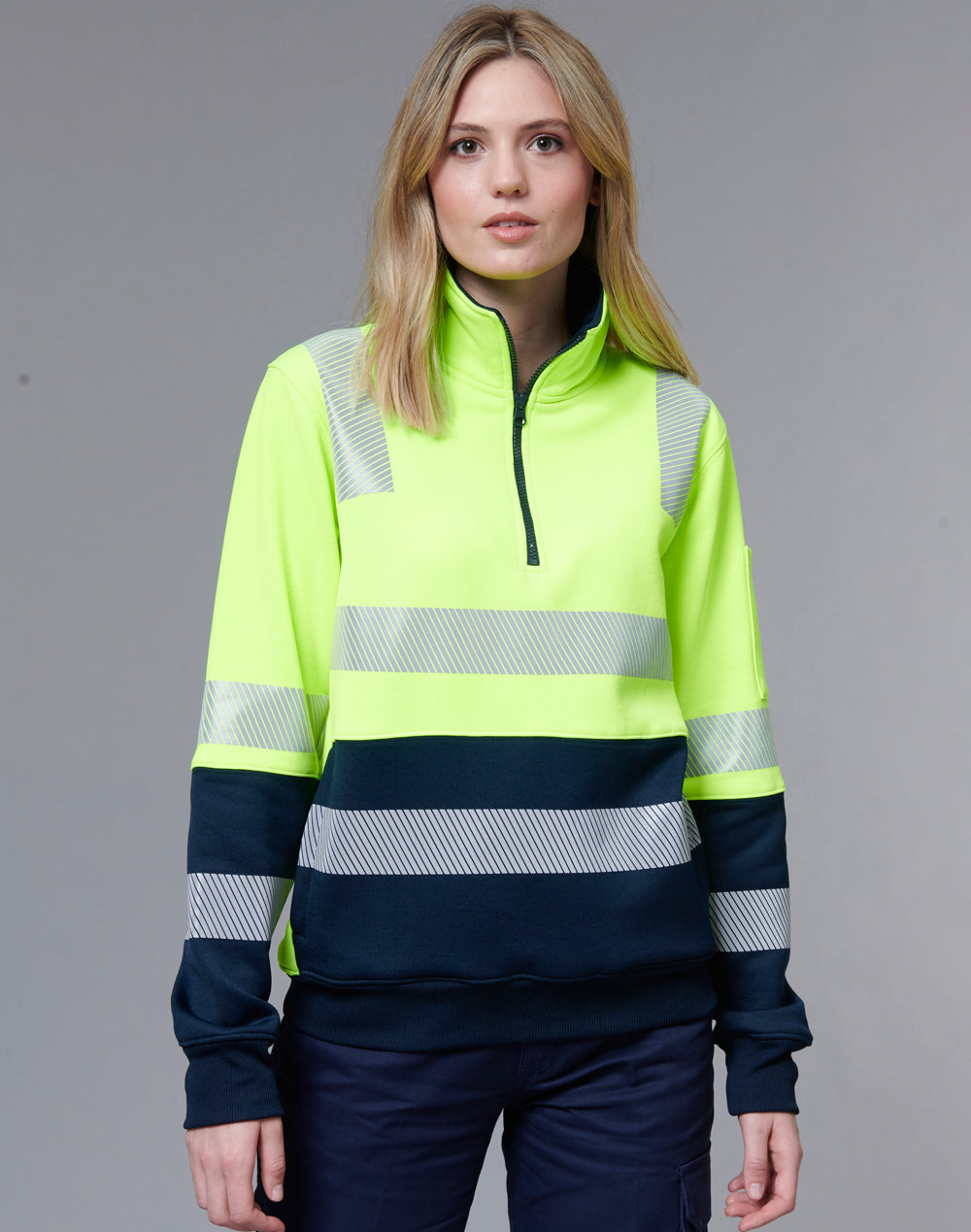 AIW SW32 Vic Rail Hi Vis Safety Jumper- Unisex