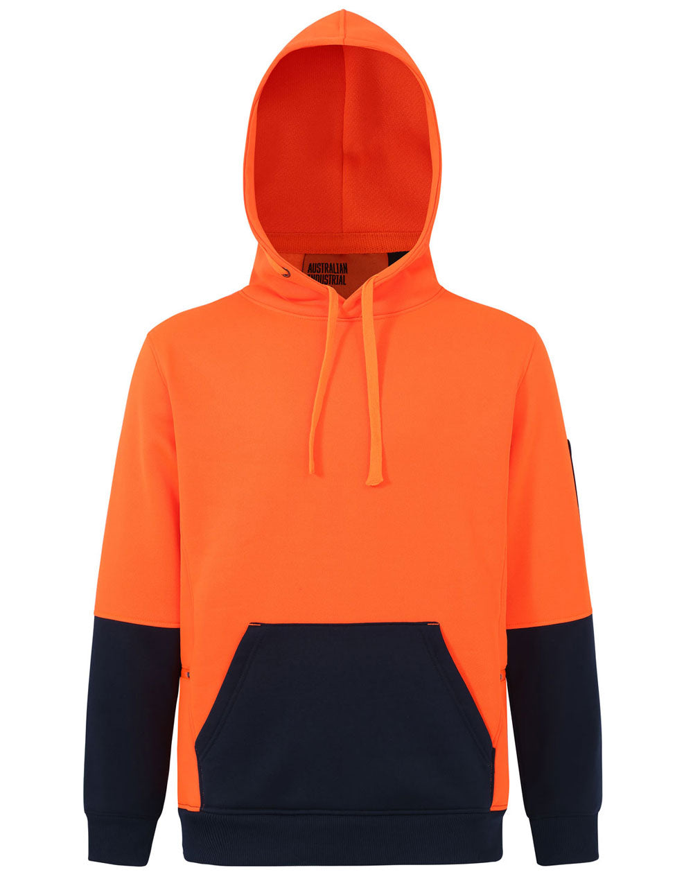 SW91 HI-VIS TWO TONE WATER RESISTANT FLEECE HOODIE