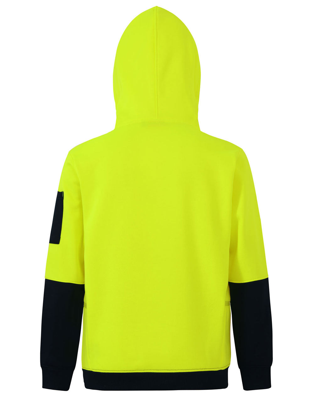 SW91 HI-VIS TWO TONE WATER RESISTANT FLEECE HOODIE