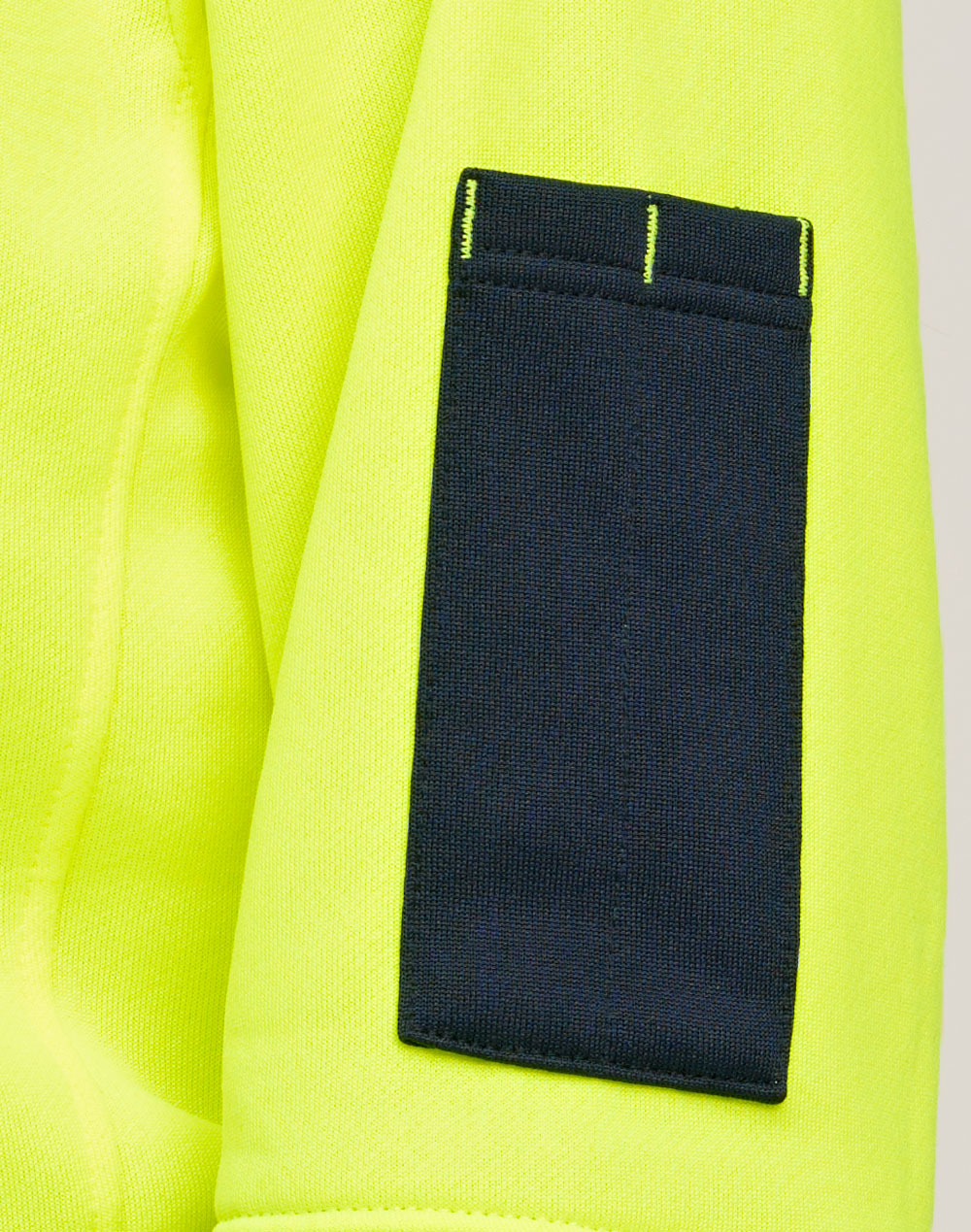 SW91 HI-VIS TWO TONE WATER RESISTANT FLEECE HOODIE