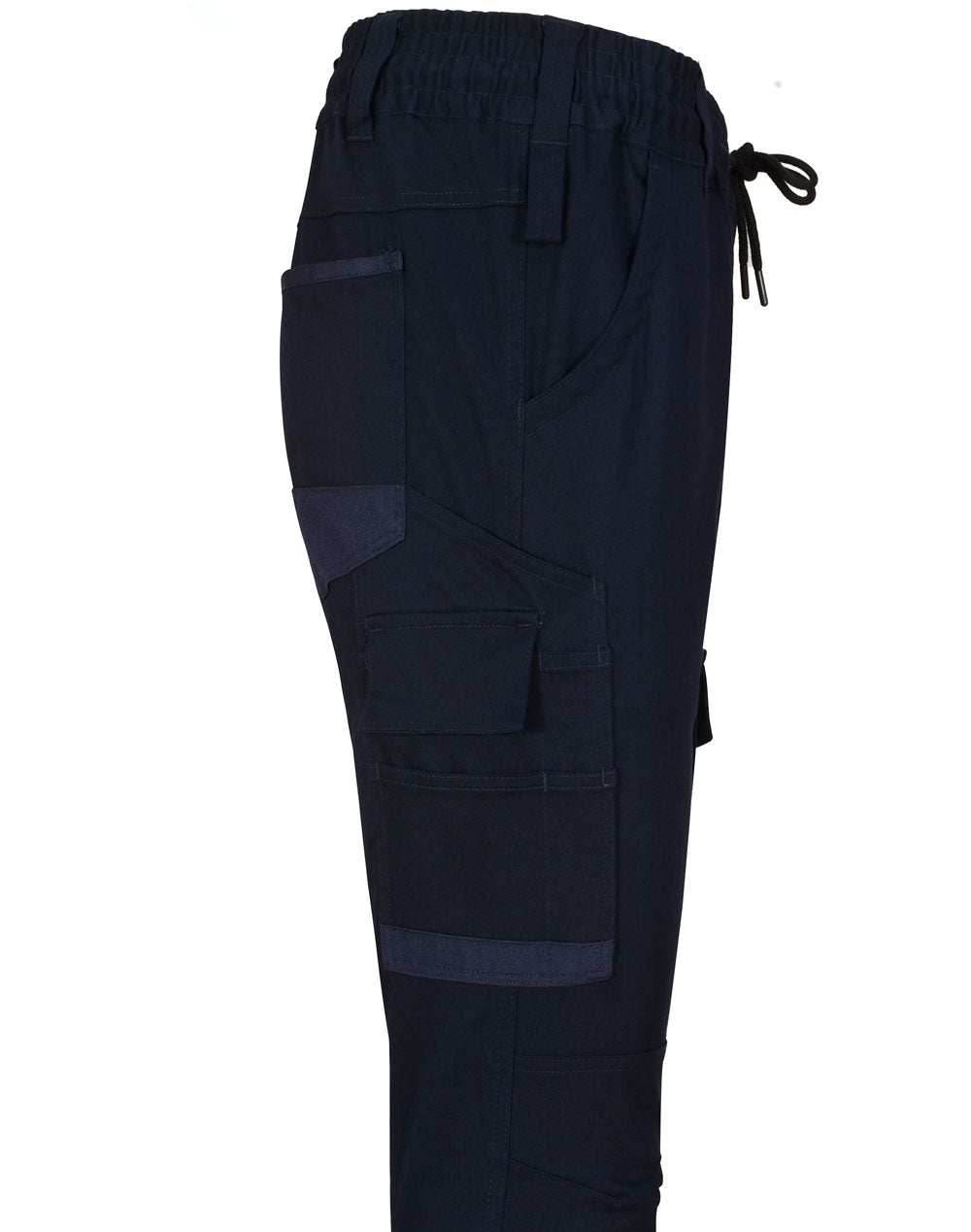 WP28 UNISEX COTTON STRETCH DRILL CUFFED WORK PANTS