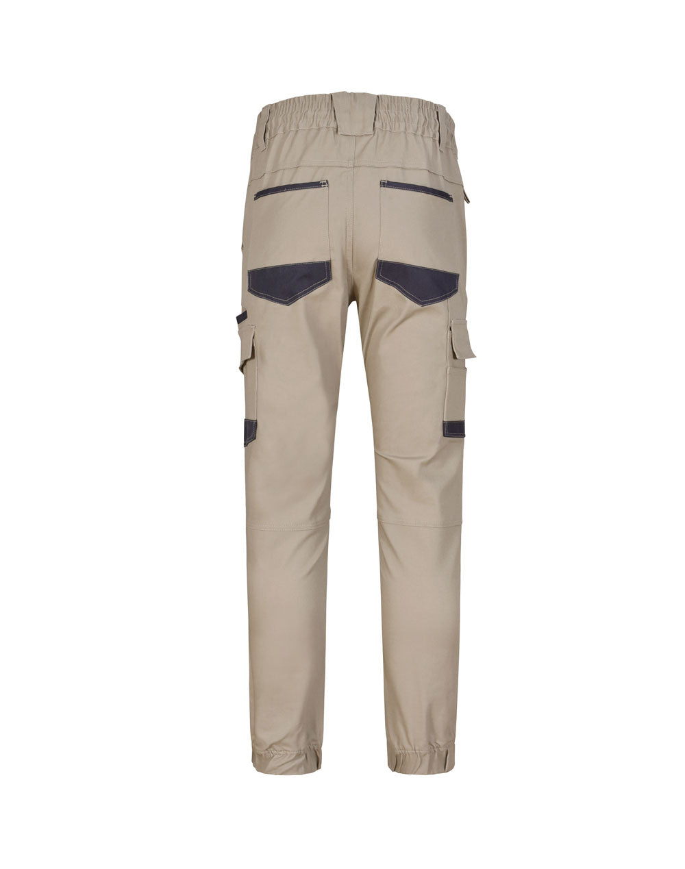 WP28 UNISEX COTTON STRETCH DRILL CUFFED WORK PANTS