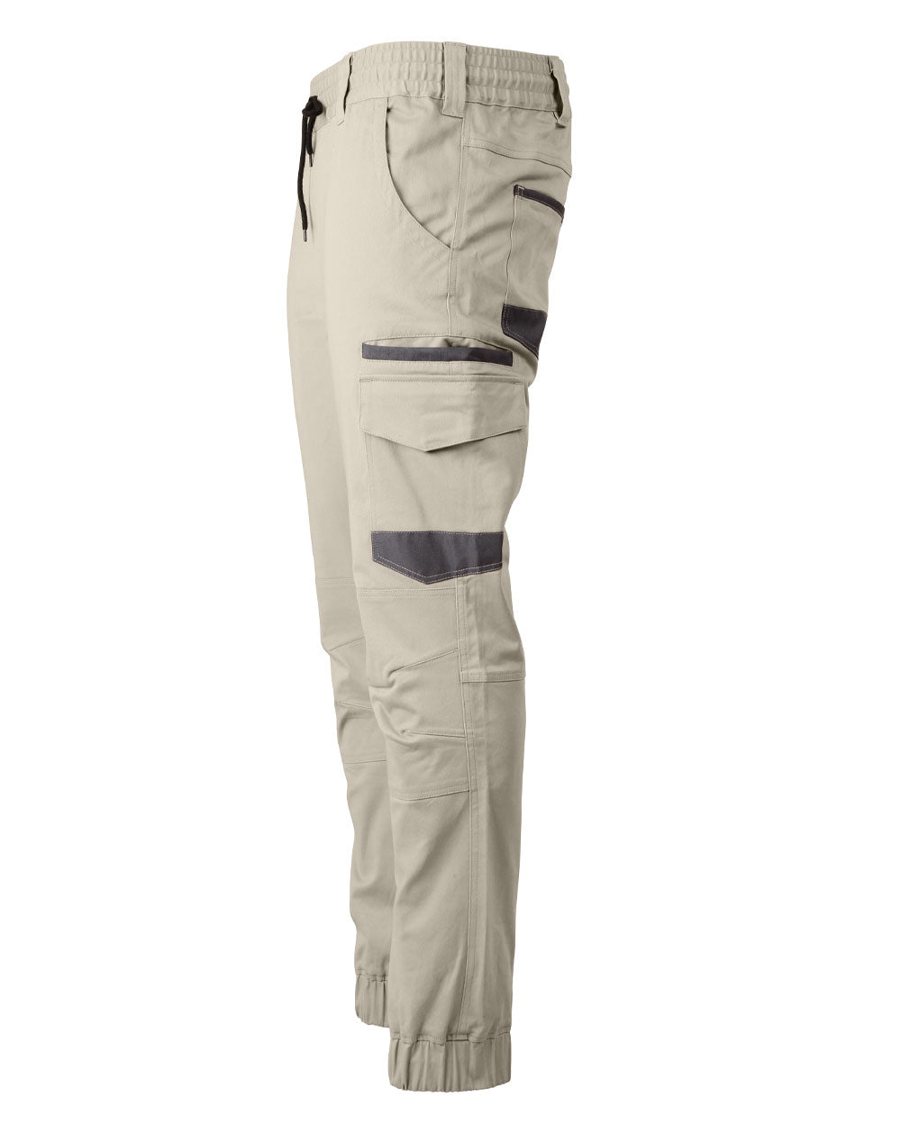 WP28 UNISEX COTTON STRETCH DRILL CUFFED WORK PANTS