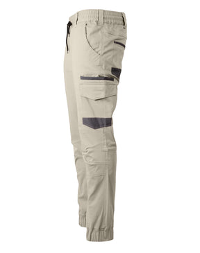 WP28 UNISEX COTTON STRETCH DRILL CUFFED WORK PANTS