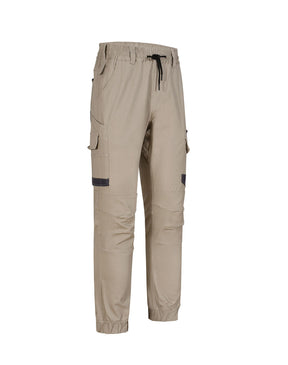 WP28 UNISEX COTTON STRETCH DRILL CUFFED WORK PANTS