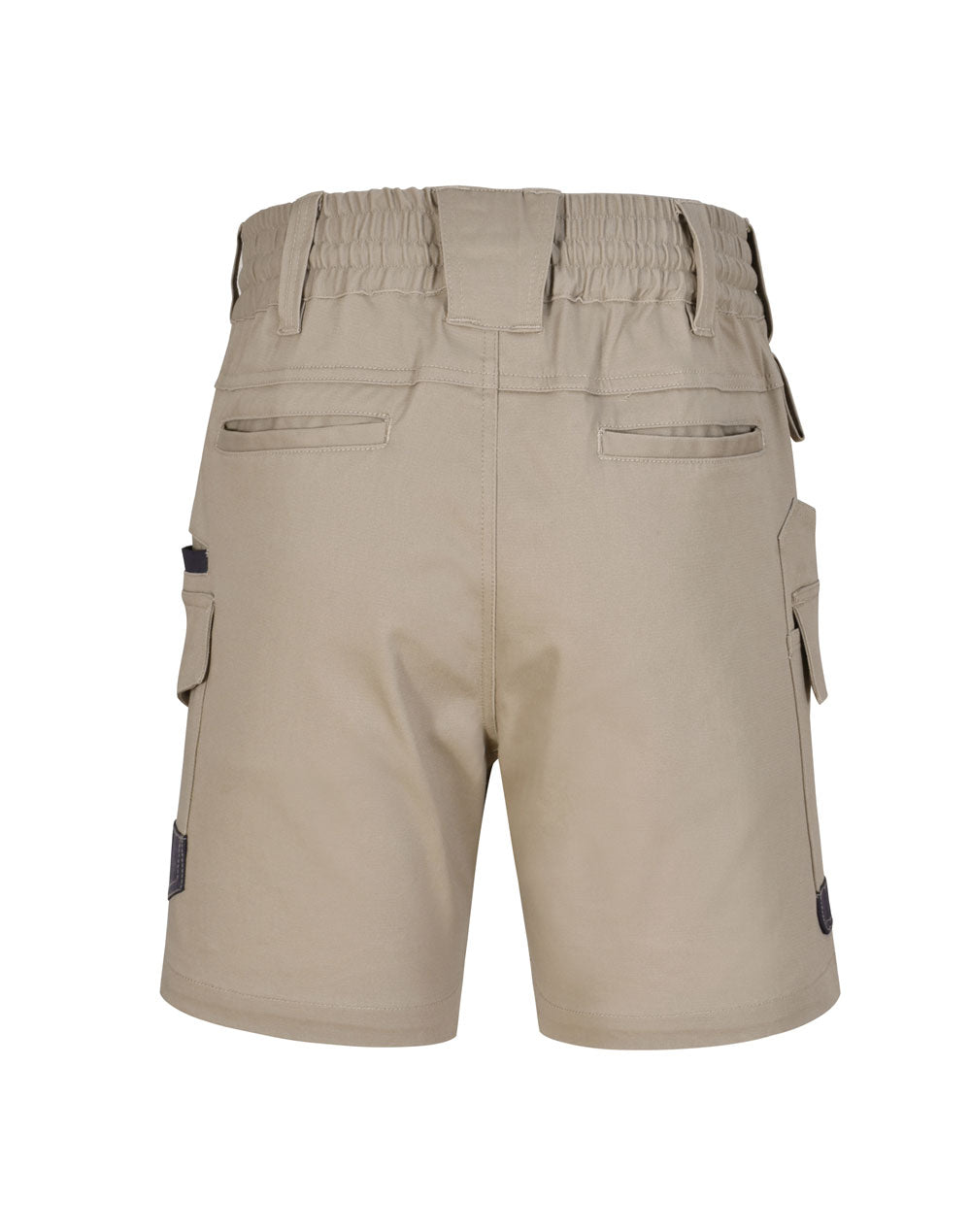 WP29 UNISEX COTTON STRETCH DRILL CUFFED WORK SHORTS