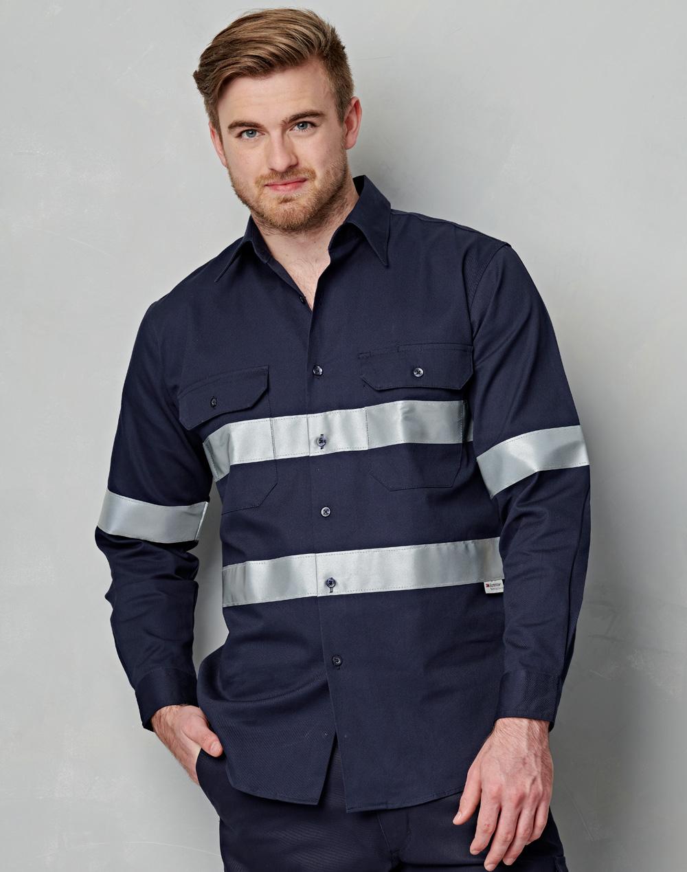 AIW WT04HV COTTON DRILL WORK SHIRT