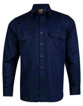 AIW WT04 COTTON DRILL WORK SHIRT