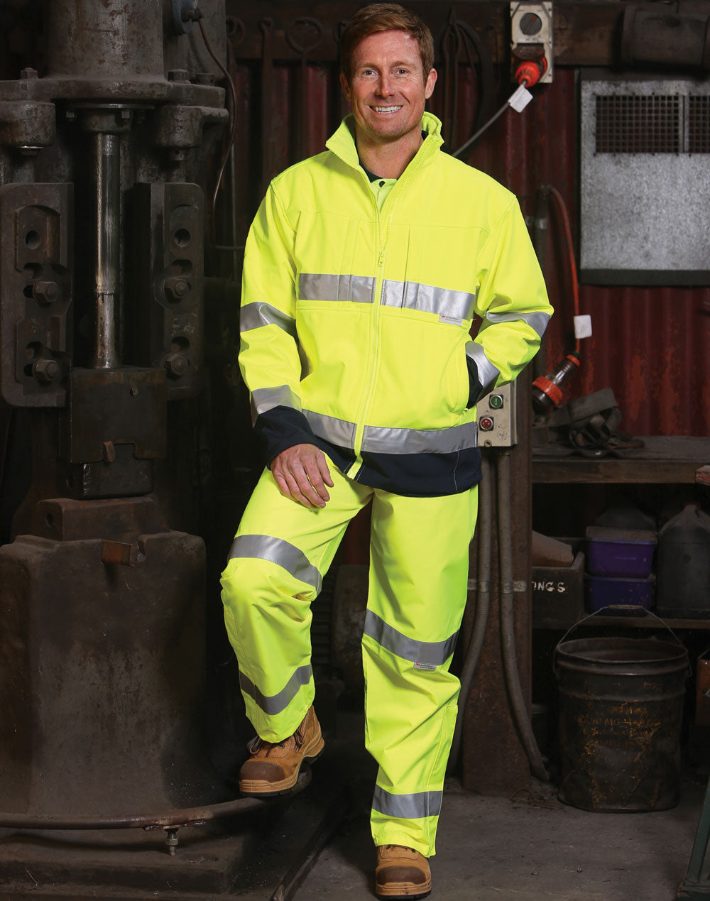 AIW HP01A HI-VIS SAFETY PANTS