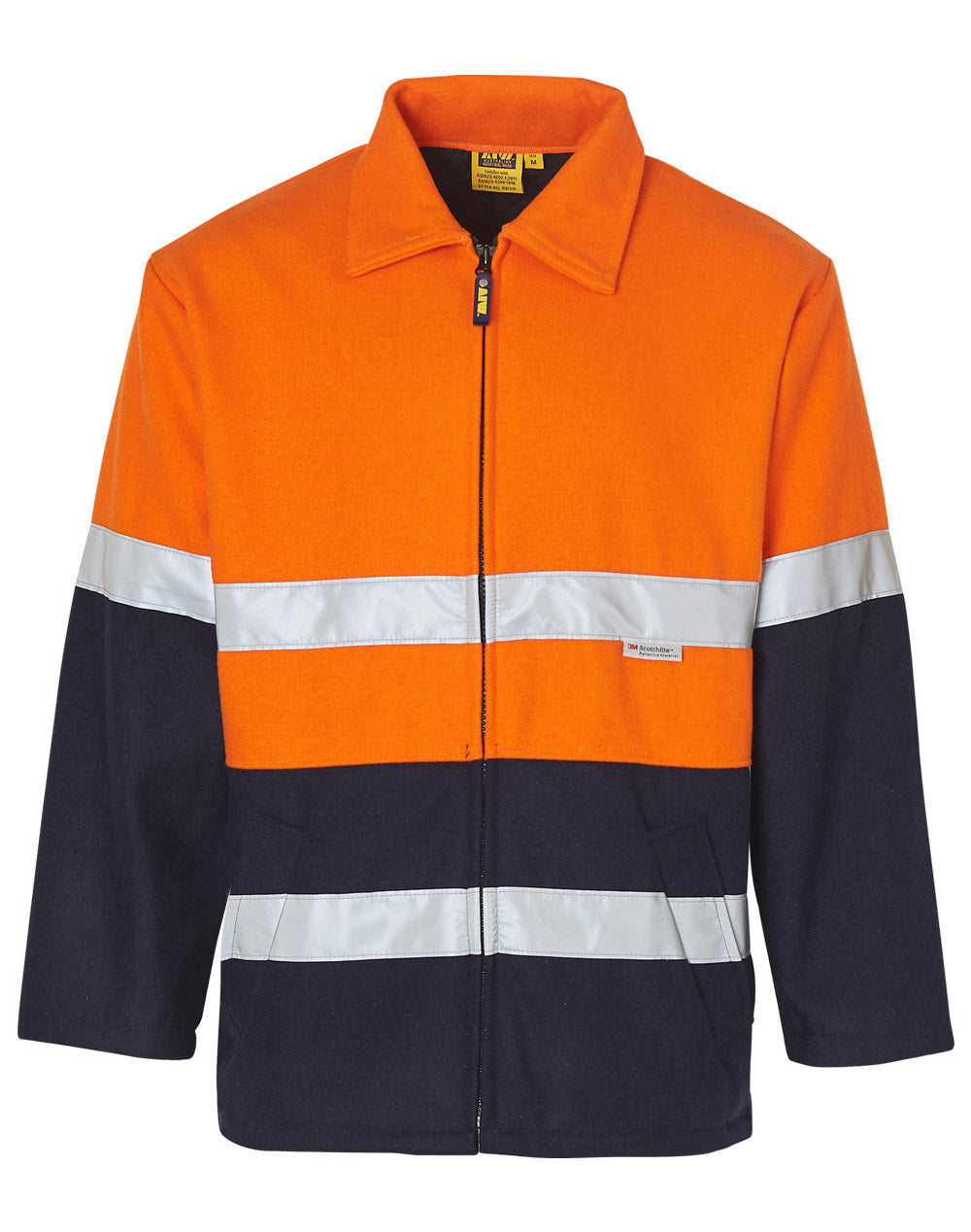 AIW SW31A HI-VIS TWO TONE BLUEY JACKET