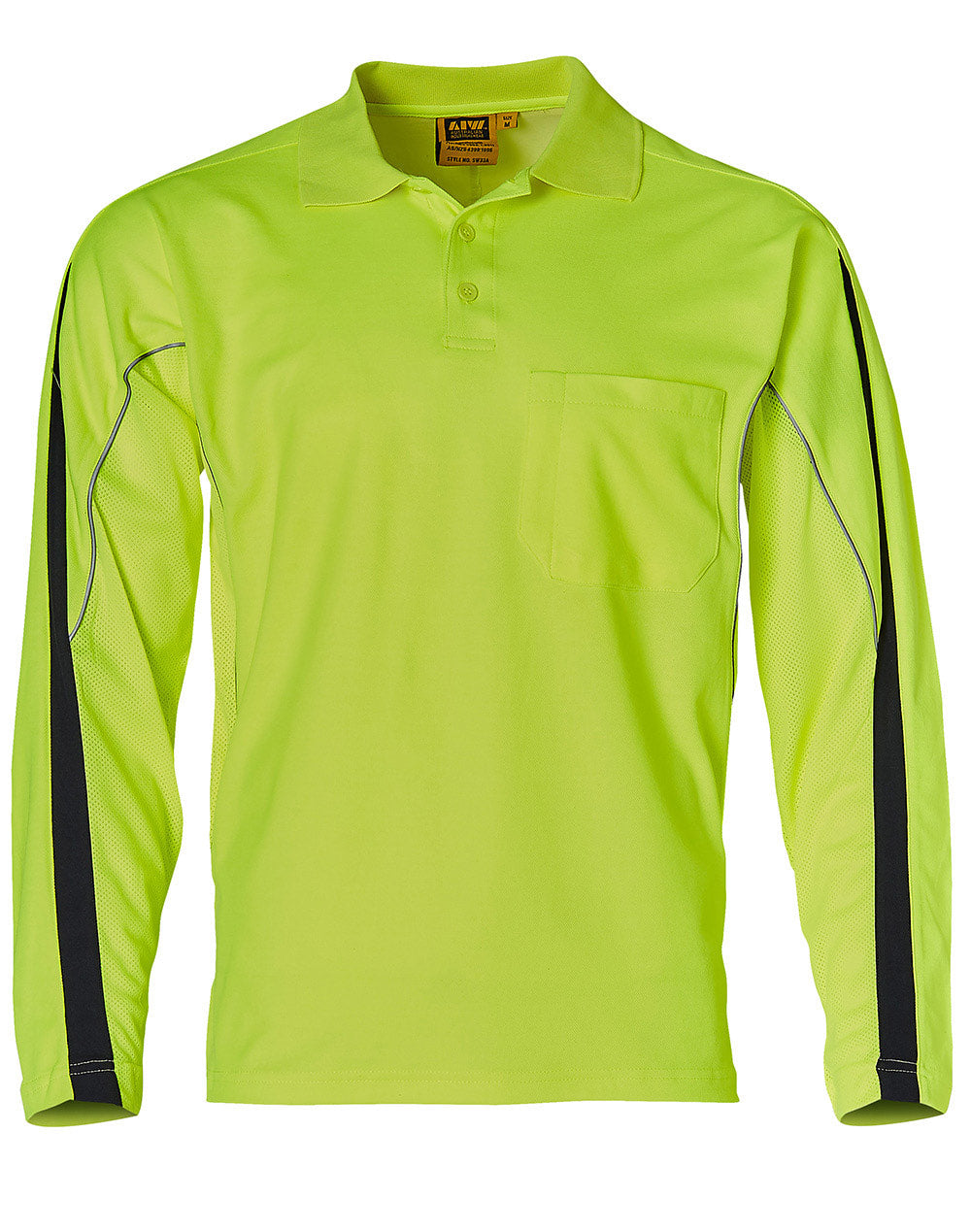 AIW SW33A HI-VIS LEGEND LONG SLEEVE POLO Men's