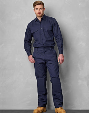 AIW WP03 MEN'S HEAVY COTTON DRILL CARGO PANTS