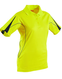 AIW SW26A HI-VIS LEGEND SHORT SLEEVE POLO Ladies