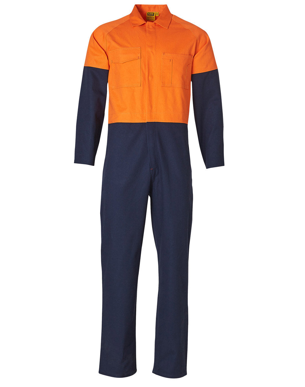 AIW SW204 MEN'S TWO TONE COVERALL Regular Size. DISCONTINUED New Style SW207