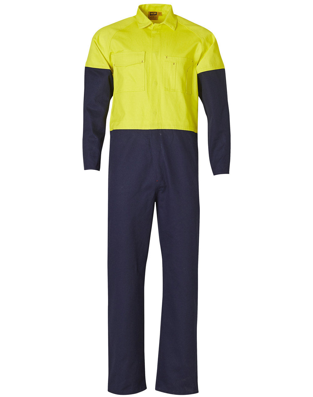 AIW SW205 MEN'S TWO TONE COVERALL Stout Size