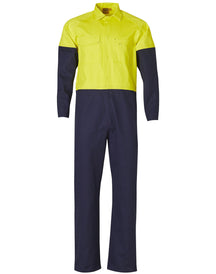 AIW SW205 MEN'S TWO TONE COVERALL Stout Size