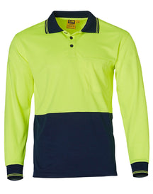 AIW SW05CD High Visibility Long Sleeve Polo