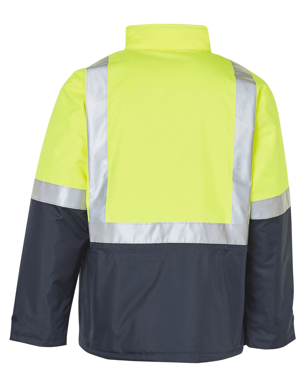 AIW SW28A HI-VIS TWO TONE RAIN PROOF JACKET WITH QUILT LINING