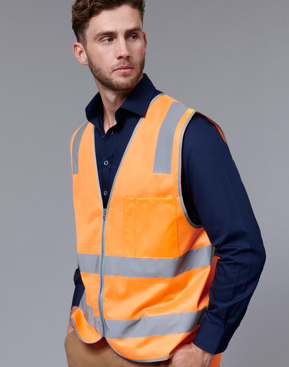 AIW SW40 Vic Rail Hi Vis Safety Vest- Unisex