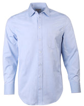 Benchmark M7005L Men's Pinpoint Oxford Long Sleeve Shirt