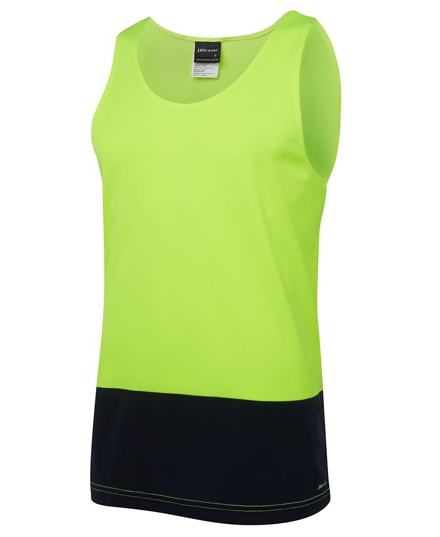 JB's Wear Hi Vis Traditional Singlet 6HTS