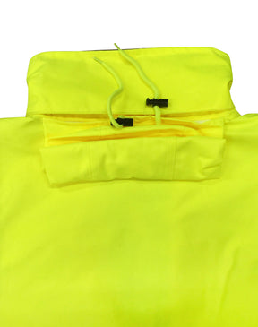 AIW SW28A HI-VIS TWO TONE RAIN PROOF JACKET WITH QUILT LINING