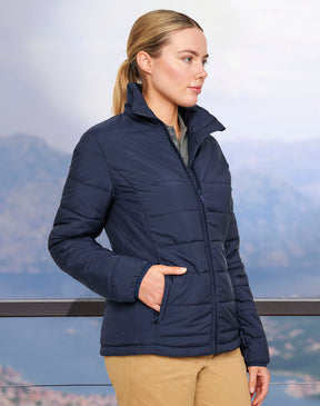 JK60 LADIES SUSTAINABLE INSULATED PUFFER JACKET (3D CUT)