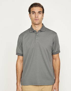 PS91 MENS SUSTAINABLE POLY/COTTON CORPORATE SS POLO