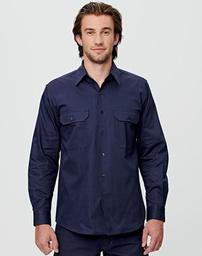 AIW WT04 COTTON DRILL WORK SHIRT