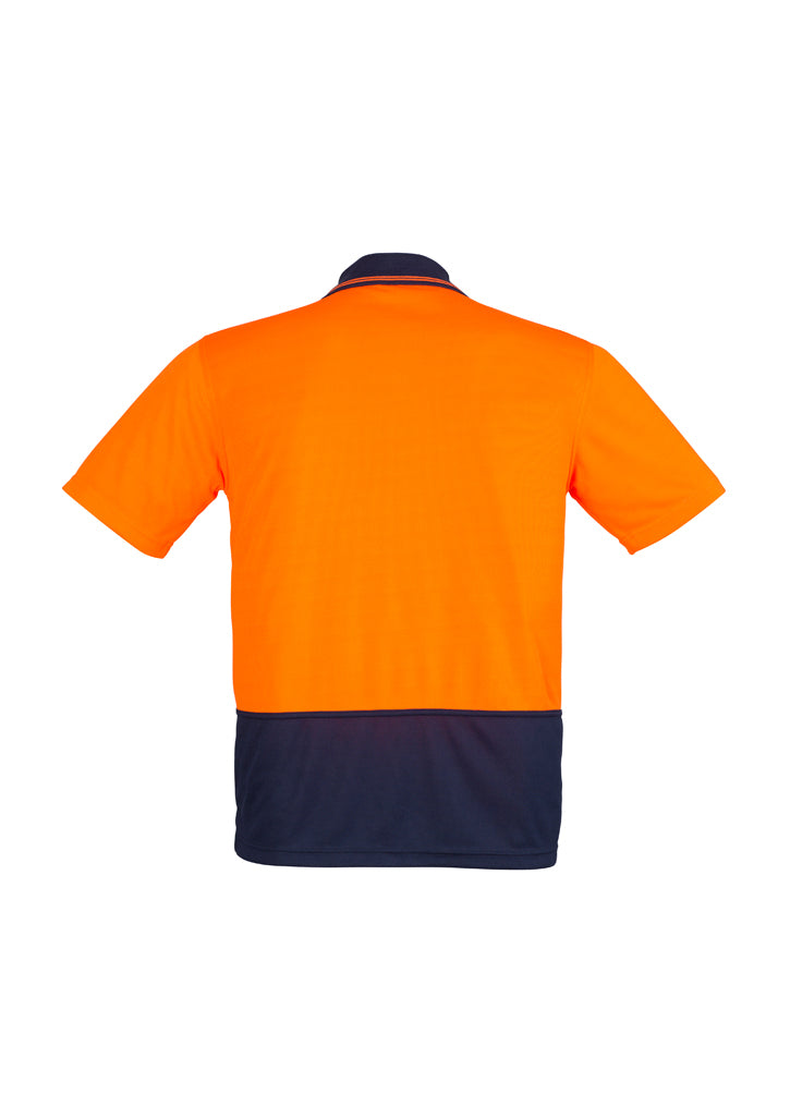 Syzmik Unisex Hi Vis Basic Spliced Polo - Short Sleeve ZH231