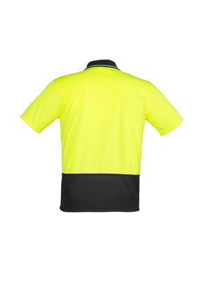 Syzmik Unisex Hi Vis Basic Spliced Polo - Short Sleeve ZH231