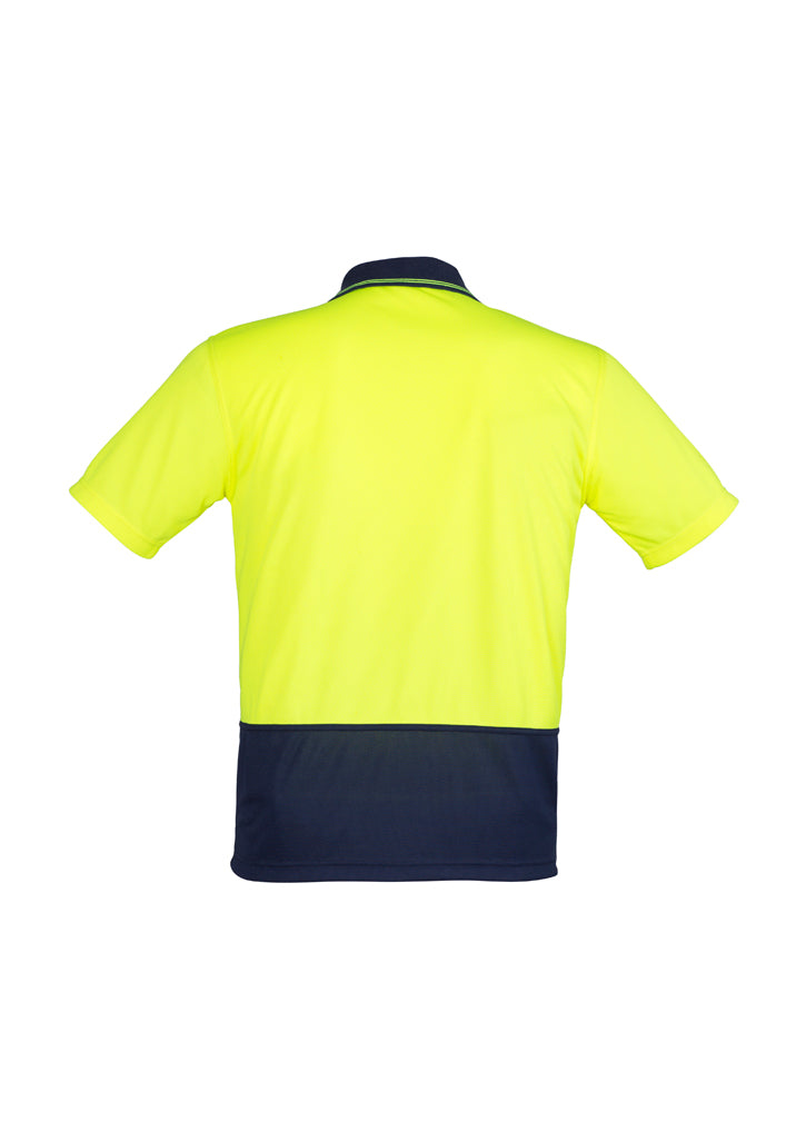 Syzmik Unisex Hi Vis Basic Spliced Polo - Short Sleeve ZH231