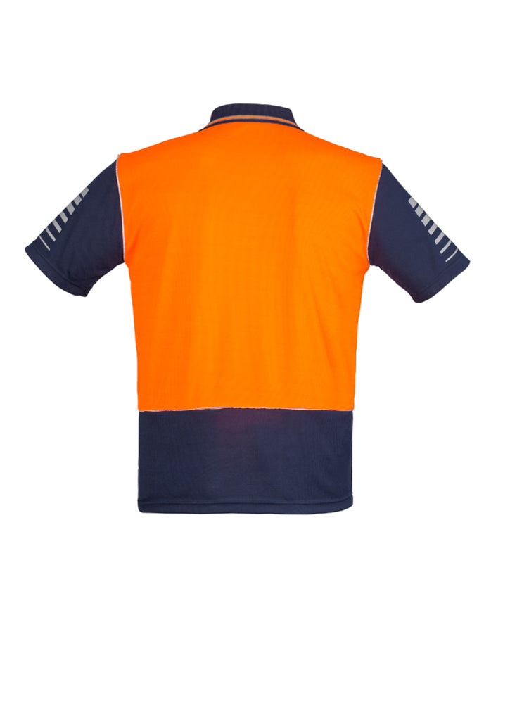 Syzmik Mens Hi Vis Zone Polo ZH236