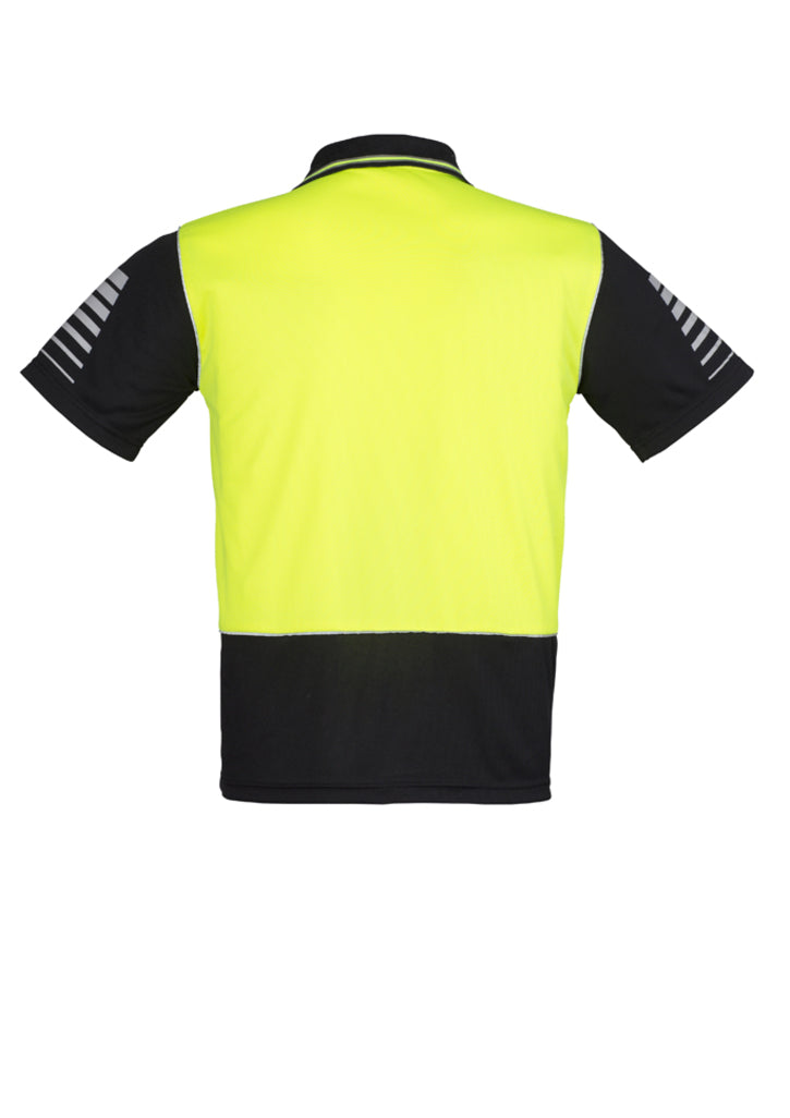 Syzmik Mens Hi Vis Zone Polo ZH236