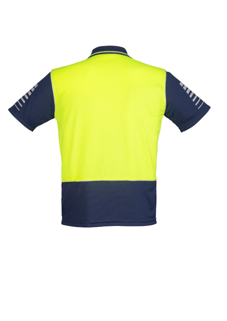 Syzmik Mens Hi Vis Zone Polo ZH236