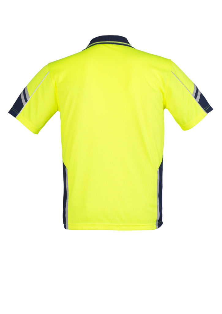 Syzmik Mens Hi Vis Squad S/S Polo ZH237