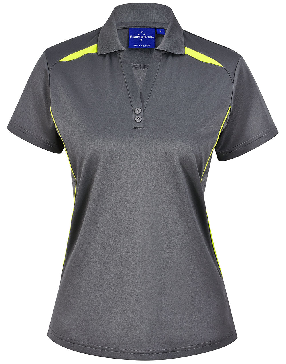 PS94 LADIES SUSTAINABLE POLY/COTTON CONTRAST SS POLO