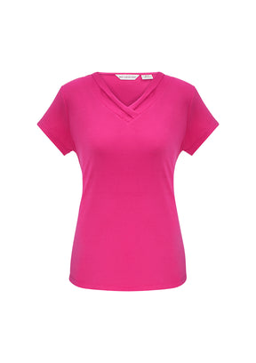 Ladies Lana Short Sleeve Top - K819LS