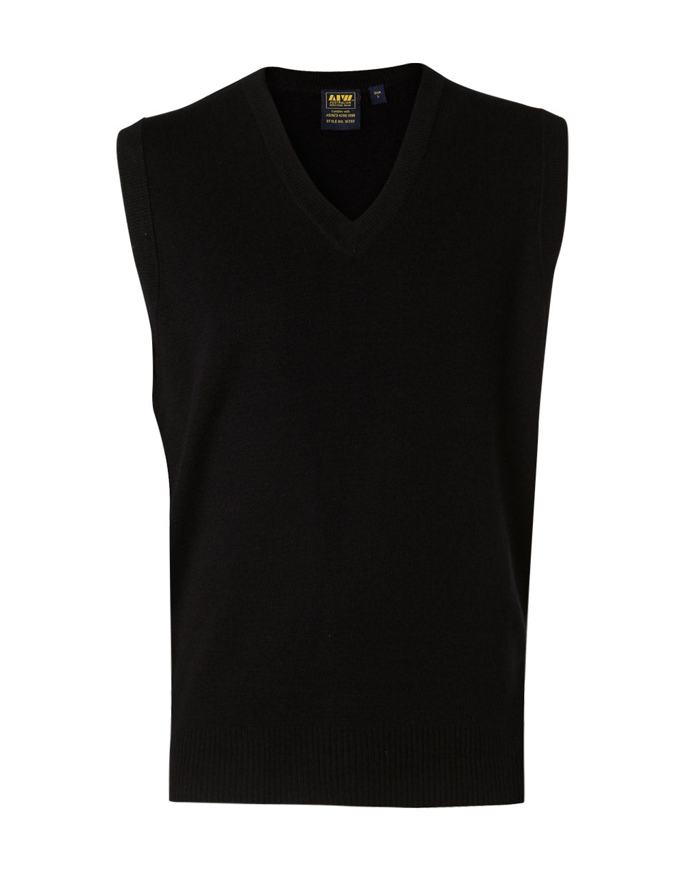 WJ02 UNISEX WOOL/ACRYLIC V-NECK VEST