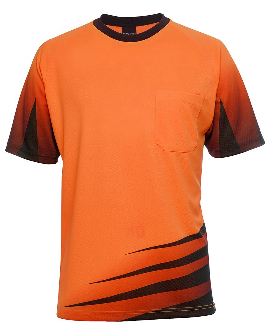 JB's Wear Hi Vis Rippa Sub Tee 6HVRT