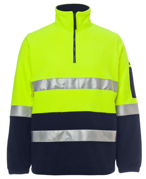 JB's Wear Hi Vis (D+N) 1/2 Zip Polar Fleece 6DNPF