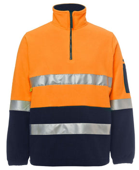 JB's Wear Hi Vis (D+N) 1/2 Zip Polar Fleece 6DNPF