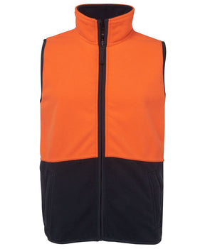 JB's Wear Hi Vis Polar Vest 6HVPV