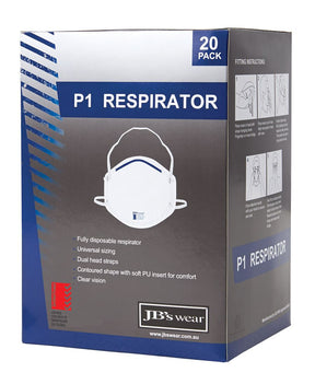 JB's Wear P1 RESPIRATOR (20PC) 8C001