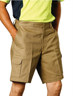 AIW WP06 MEN'S HEAVY COTTON DRILL CARGO SHORTS