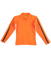 AIW SW34A HI-VIS LEGEND LONG SLEEVE POLO Ladies