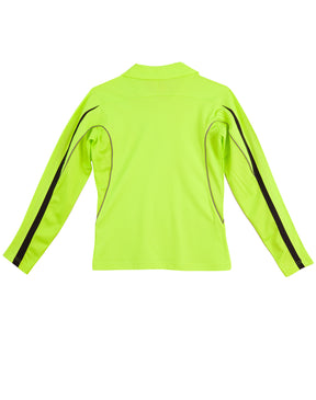 AIW SW34A HI-VIS LEGEND LONG SLEEVE POLO Ladies