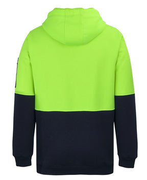 JB's Wear HI VIS 1/2 ZIP HOODIE 6HVHZ